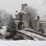 Vanderbilt Mansion in Winter
