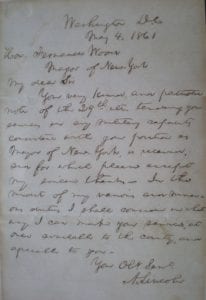 Abraham Lincoln Letter 