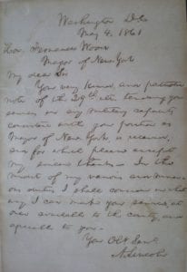 Abraham Lincoln Letter 