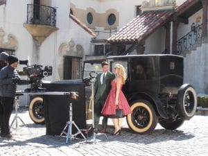 Consuelo Costin poses with the 1928 Lincoln Town Car owned by her great-great-grandfather, William K. Vanderbilt II Photo by Maryann Zakshevsky During the shoot, Consuelo Costin poses with the 1928 Lincoln Town Car owned by her great-great-grandfather, William K. Vanderbilt II