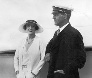 Rosamund and Willie Vanderbilt Vanderbilt Museum archives Rosamund and Willie Vanderbilt, aboard their 264-foot yacht Alva during the 1931 world cruise