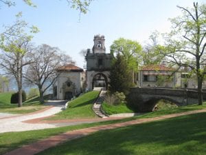 Vanderbilt Mansion in spring Vanderbilt Mansion in spring