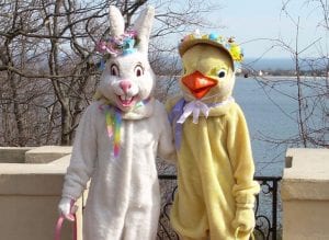Easter Bunny and L'il Chick