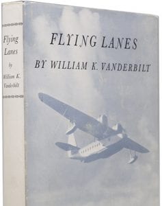 Flying Lanes book cover Flying Lanes, dust jacket detail