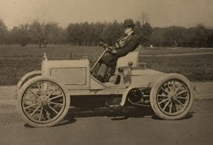 Mr. Vanderbilt in Mercedes, Paris-Nice trip, March 1902 Vanderbilt Museum archives Mr. Vanderbilt in Mercedes, Paris-Nice trip, March 1902