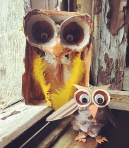 Owl-craft workshop creations