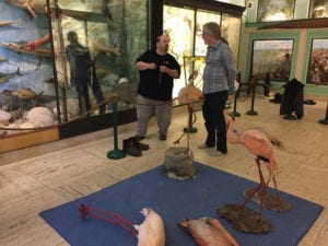 Taxidermist George Dante and artist Thomas Doncourt Taxidermist George Dante and artist Thomas Doncourt