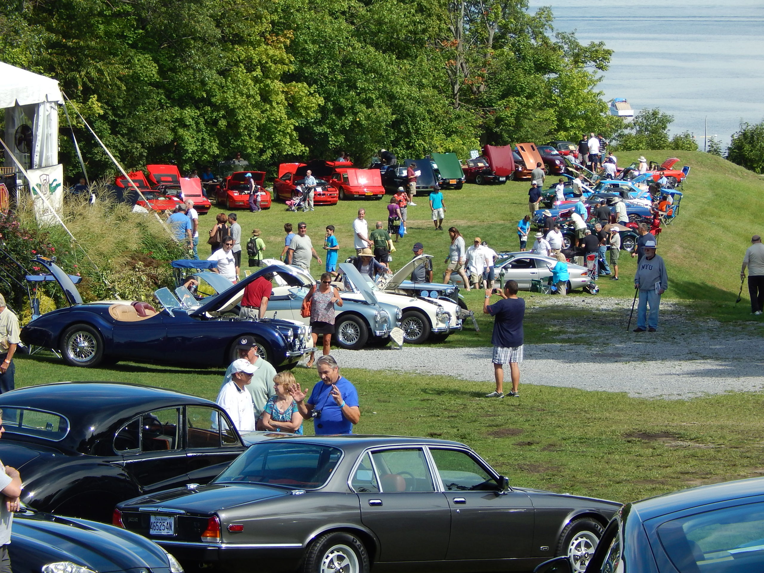 Jaguar-MG Car Show Long Island