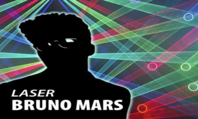 Bruno Mars Laser