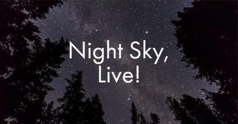 Night Sky Live Cover