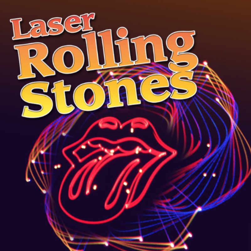 Laser Rolling Stones