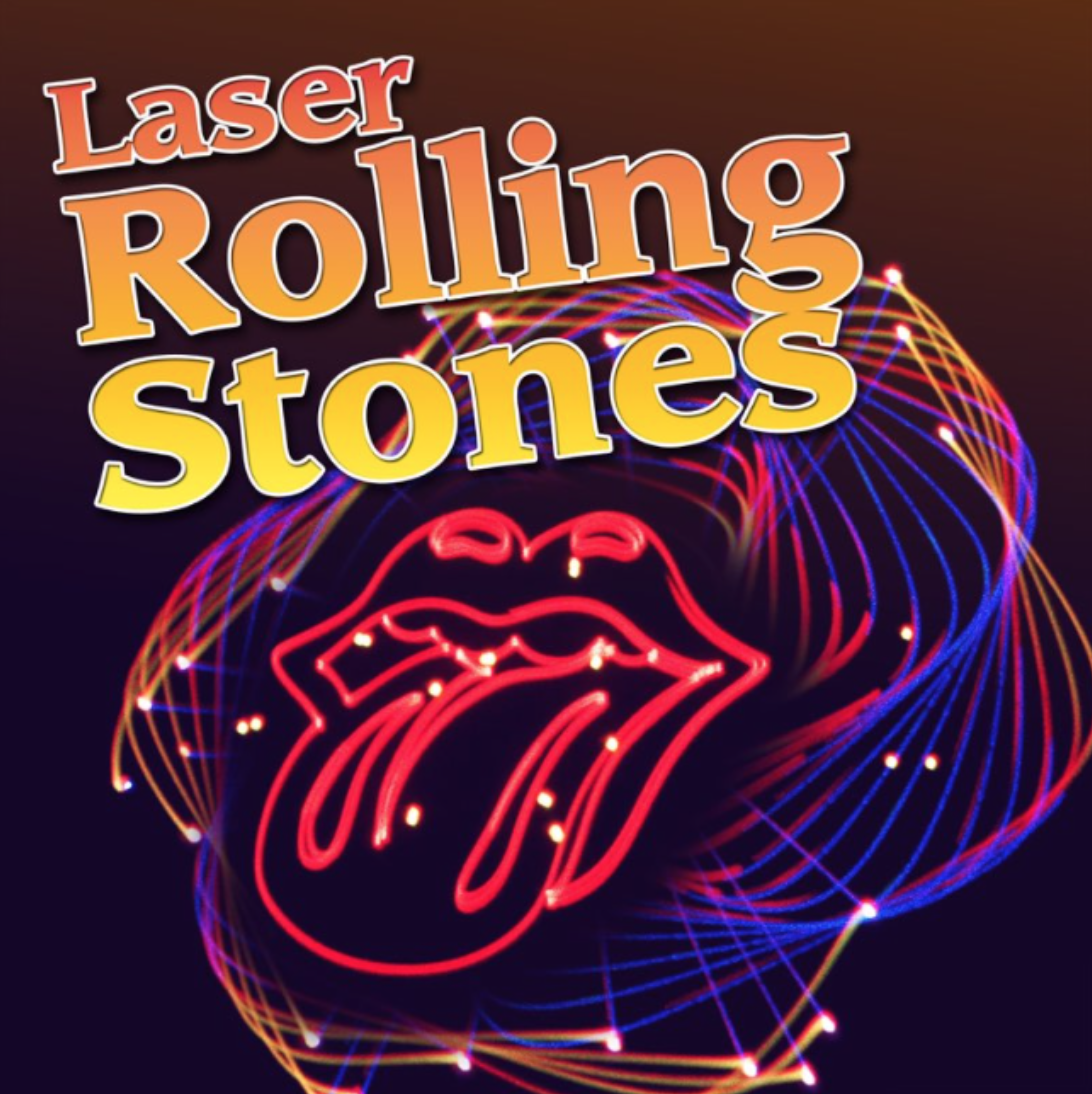 Laser Rolling Stones