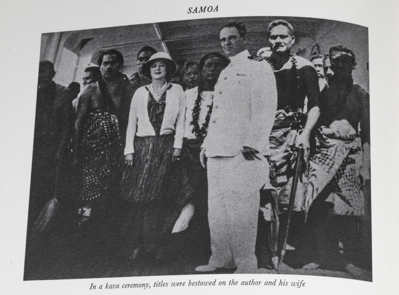 West Made East Mr Vanderbilt in his Uniform in Tahiti Detail