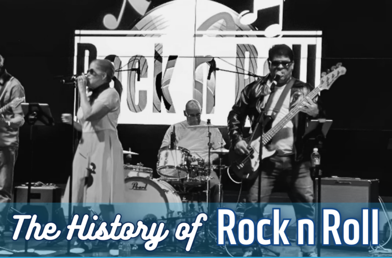 The History of Rock n Roll performing LIVE at the Reichert Planetarium! Sunday, April 2, 2023 at 6pm